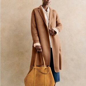 Sezane Mederik Coat in Camel! Brand new with tags!